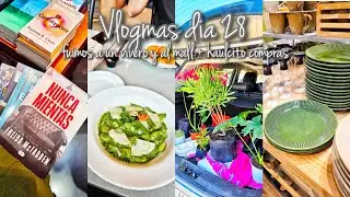 🎄VLOGMAS 28🎄 fuimos a un VIVERO y al MALL + haulcito de compras 🛍 