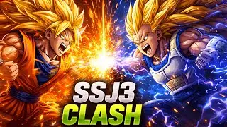 Goku SSJ3 vs Vegeta SSJ3 🔥 Ultimate Saiyan Battle | DBZ Sparking Zero