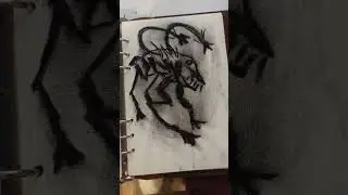 Abstract dark art.