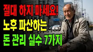 은퇴 후 이것만은 절대 하지 마세요! 노후 파산하는 돈 관리 실수 7가지