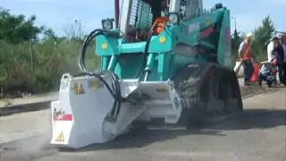 Simex T 300 wheel saws for skid steer loader - Trenching