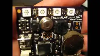 Thermal Flashlight REVA - first tests