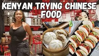 Kenyan Trying Chinese Food For The First Time | Ethiopian Cuisine | Vlog | Nicole Addie