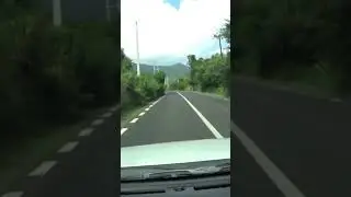 Driving in Mauritius from Le R&eacute;cif Attitude Hotel to Chamarel 7 Coloured Earth Geopark - Part 109