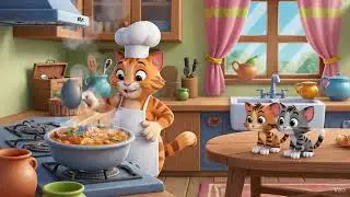 Cute Cat Video India | Cat Meme in Hindi Bilili aur Uske Bille Ki Masti |Comedy Cat Scene | Cartoon