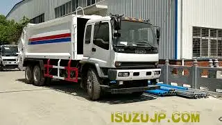 ISUZU FVZ 16cbm garbage collector compactor rubbish truck