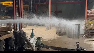 Test bơm inox đa tầng cánh 7.5kw 380v áp cao #diencolinhung #hungmi #sdt0938025028 #xuhuong