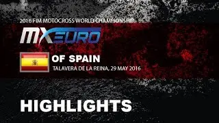 EMX250 Race 1 Highlights Round of Spain 2016 - motocross