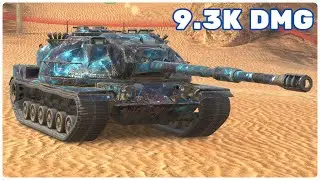 XM66F ● 9.3 K DAMAGE ● 5 KILLS ● WoT Blitz Best Replays