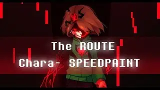 Undertale-The ROUTE Chara upcoming design[Speedpaint]