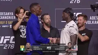 UFC 276: Битвы взглядов на пресс конференции