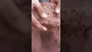 Red concrete dry floor crumbling satisfying oddly subscribe plz