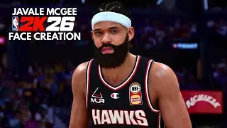 JaVale McGee NBA 2K26! Best Face Creation