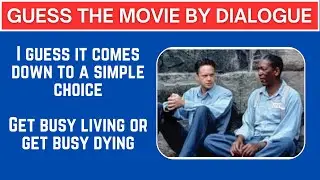 GUESS THE MOVIE BY DIALOGUE CHALLENGE !  | #challenge #moviechallenge #movies  #guessthemovie #quiz