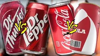 NAME BRAND SODA VS GENERIC SODA TASTE TEST!