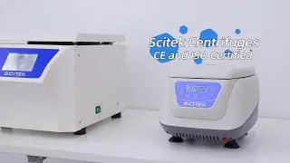 Scitek Centrifuges, CE and ISO Certified