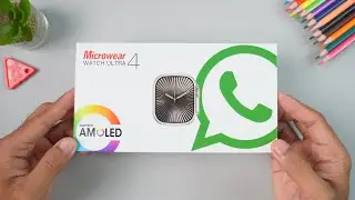 Smartwatch Bisa Bales Chat Whatsapp? Unboxing Microwear Ultra 4 Plus U4+