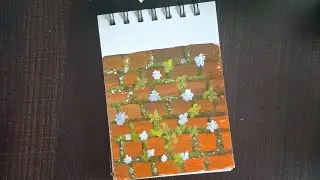 Paint with me🌸#acrylicscenery #easypanting #landscapedrawing #artandcraft #drawing #artandcraft#t