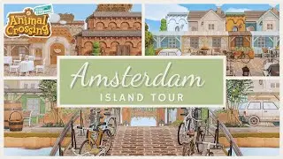 Complete European City Island Tour | Animal Crossing: New Horizons