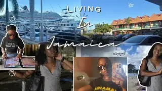 Living in Jamaica🇯🇲| Ocean Drone Shots & Grocery RUN