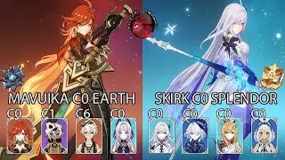 NO CONSTELLATIONS? NO PROBLEM!🫡 MAVUIKA & SKIRK DESTROY ABYSS!⚡[5.7]