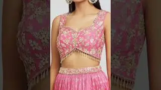 Lehenga blouse design 🔥😍 #shorts #blousedesign #lehengablousedesigns