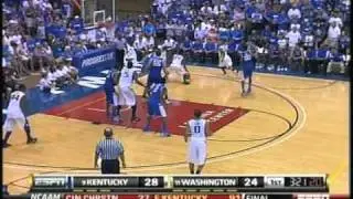 Washington Huskies vs. Kentucky Wildcats Basketball 2010
