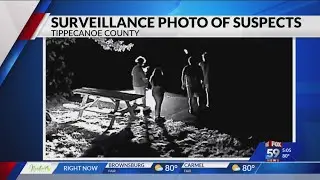 Tippecanoe Co. Sheriff releases images in bus vandalism, asks public to identify