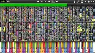 [Black MIDI] Synthesia - Night of (K)nights 1.1 Million
