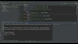 Python Calculator Program || Small Project of Python || Pycharm