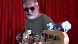 Fender precision & Ampeg demo ​@Recordingstudio-uk  by Ben Lourie bass player