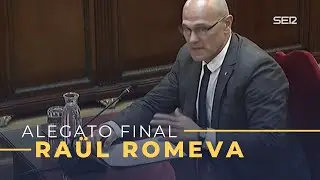 El alegato final de Romeva: 