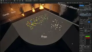TopDown game mode - Environmental VFX