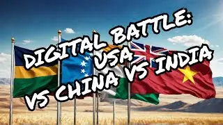 Digital Infrastructure Showdown: China vs India vs USA!