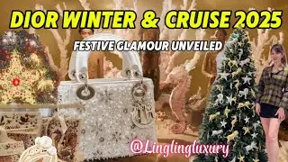 Dior Fall Winter & Cruise Collection 2025 - Festive Glamour Fashion Unveiled!