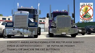 LOGGING CONVOY!! Americantrucksimulator ComingToConsole#Gaming#americantrucksimulator#kenworth#jypo