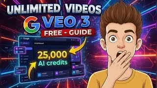 How To Get VEO 3 Free Ultra Account with 25000 Credits | VEO 3 Free Unlimited Video Generation