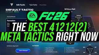 BEST 41212(2) CUSTOM TACTICS RIGHT NOW? - TACTICS REVIEW OF YOSHI'S META CUSTOM TACTICS - FC 26