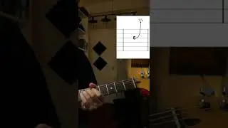 How to bend Guitar lesson - One and a half bend 1-1/2 bend #guitar