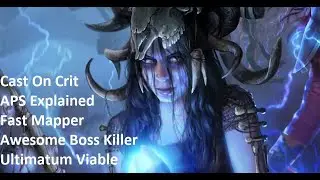 3.14 PoE CoC Ice Nova Occultist. Fast mapper, boss killer, flashy playstyle. Detailed guide.