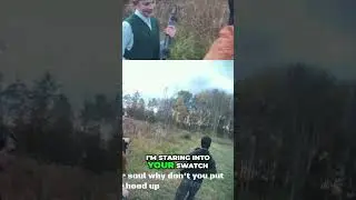 Airsoft Field Drama: Surrenders, Shots, and Mask Shenanigans! #shorts