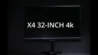 Introducing - X4 32-Inch 4K Ultra High Definition Smart Monitor