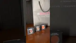 Unboxing MAC Eyeshadow Pots- Embark, Brun and Red Brick. ￼Best and No fall off. Must have in Vanity.