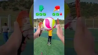🔥RELAXING CHALLENGE GLOVES VS SPIKED PING PONG 🏓🧤ASMR CATCH THE BALL #shorts #challenge #viral