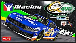 🔴 First iRacing Atlanta Night Race ft. @BlackFlagsMatter