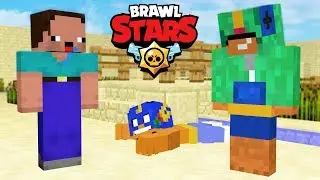 Monster School : Brawl Stars Challenge - Minecraft Animation