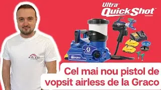 Precomanda: Pistol de Vopsit Airless Graco Ultra QuickShot