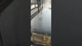 HCL Bulk Storage Tank Leaked #powerplant #powerplantengineering #today #viral #shorts