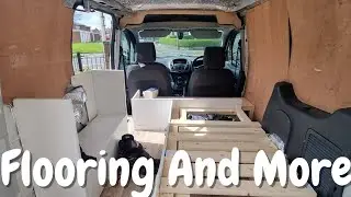 Really Simple Ford Transit Connect Campervan Conversion Flooring