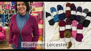 Explore Juniper Moon Blue Faced Leicester Wool: Ethical, Luxurious & Easy-Care | Knitique Yarns Live